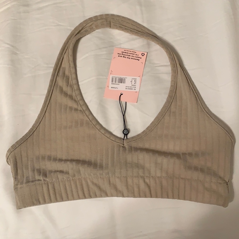 Missguided Micro Halter Bralette